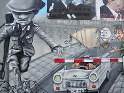 East Side Gallery, Grafite