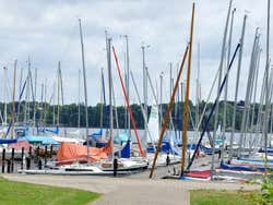 Lago de Wannsee, um dos mais próximos a Berlim