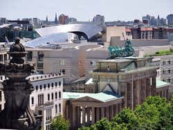 Parlamento Alemão de Berlim, vista