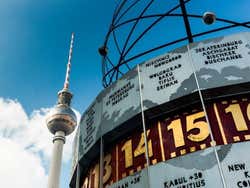 Relógio Mundial em Alexanderplatz